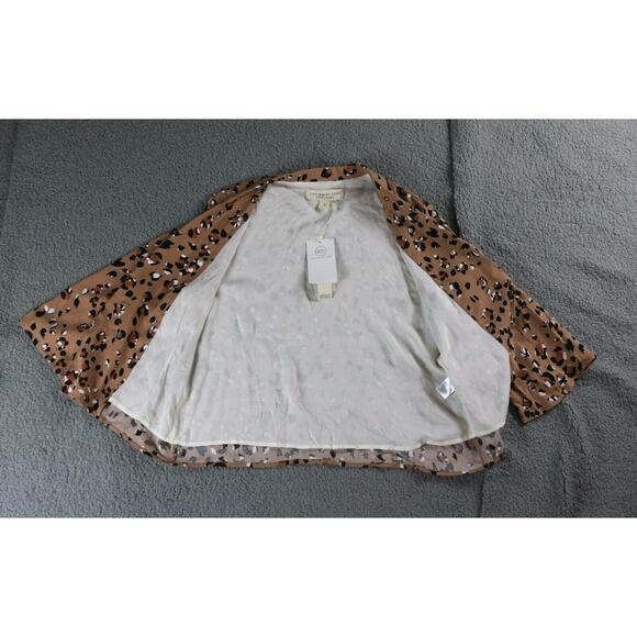 New Saltwater Luxe Womens Small Leopard Print Jacket Animal Print - Picture 5 of 12